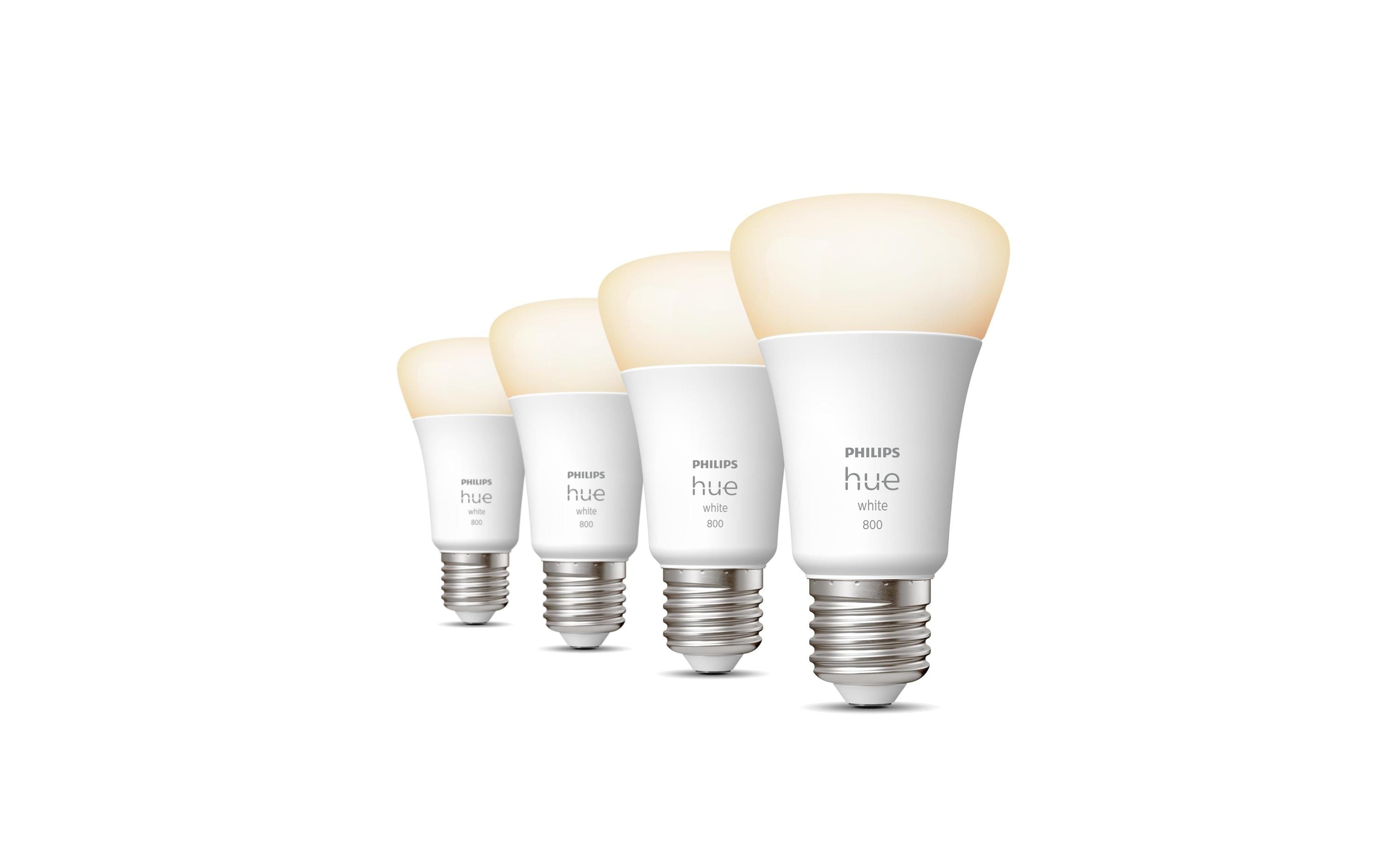 Philips Hue White E27 Viererpack 4x800lm