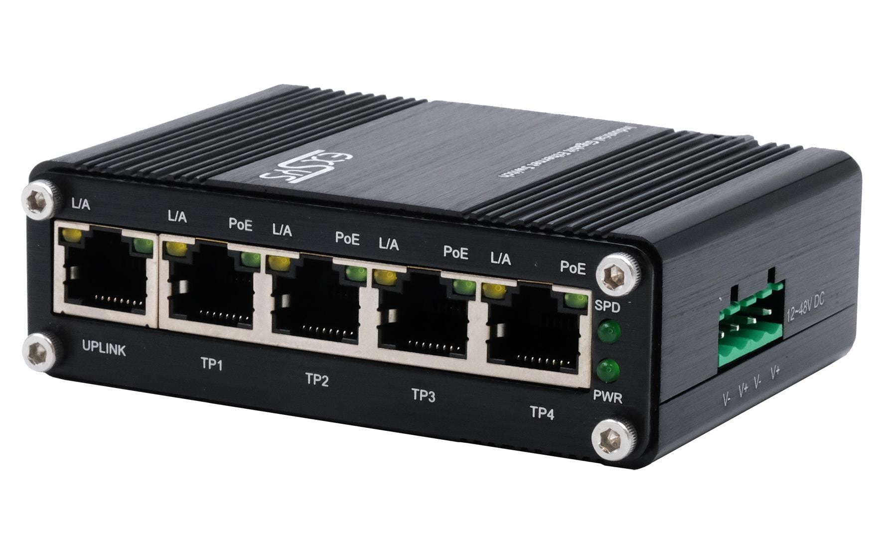 EXSYS EX-62020PoE, 5-Port Industrial Gbit
