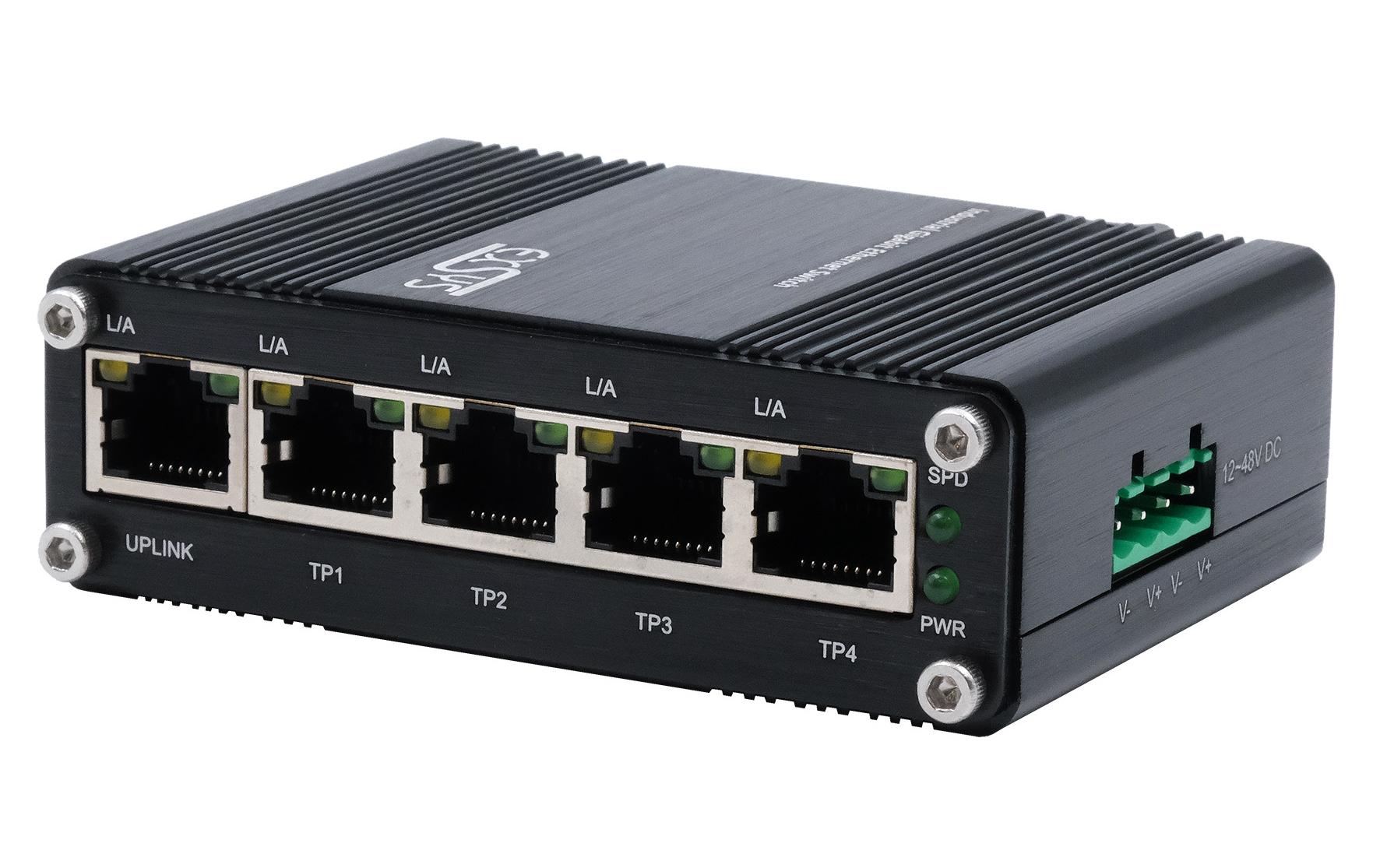 EXSYS EX-62020, 5-Port Industrial Switch