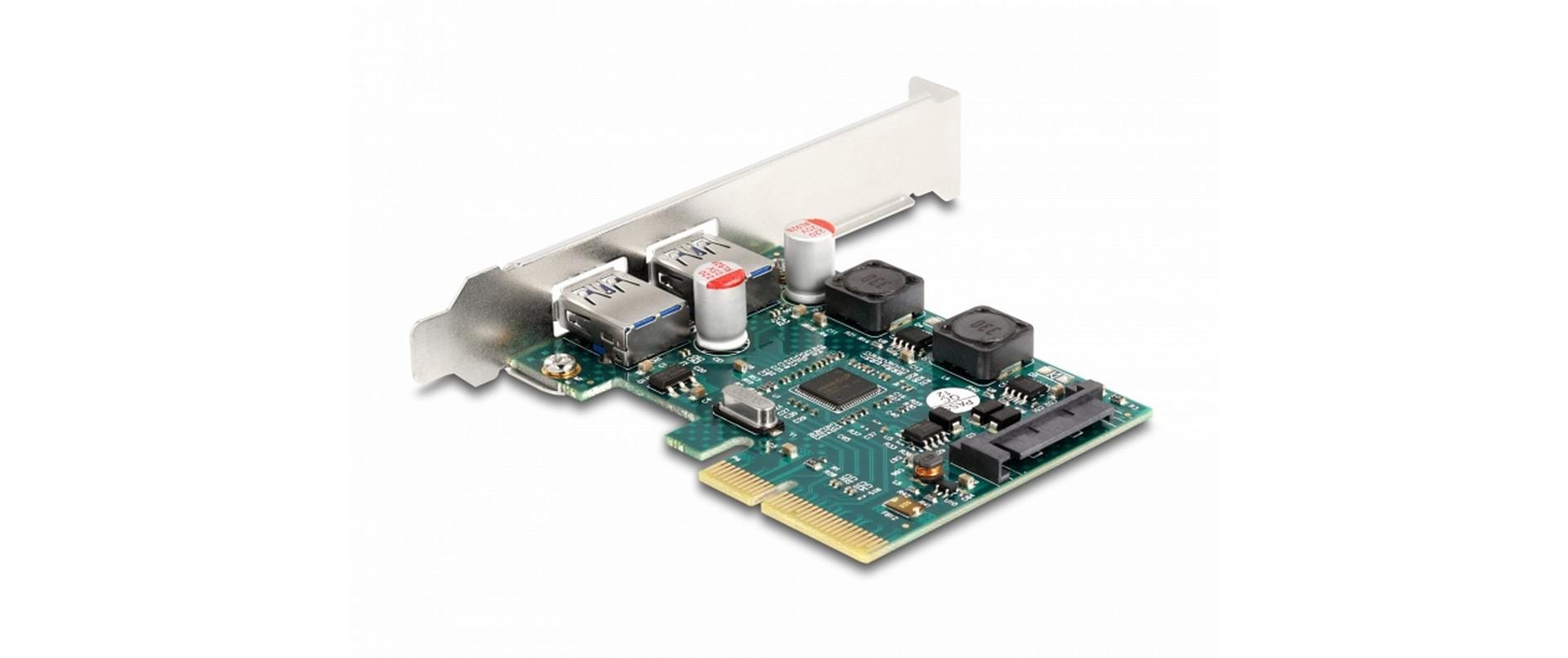 Delock PCI Express x4 Karte zu 2 x extern