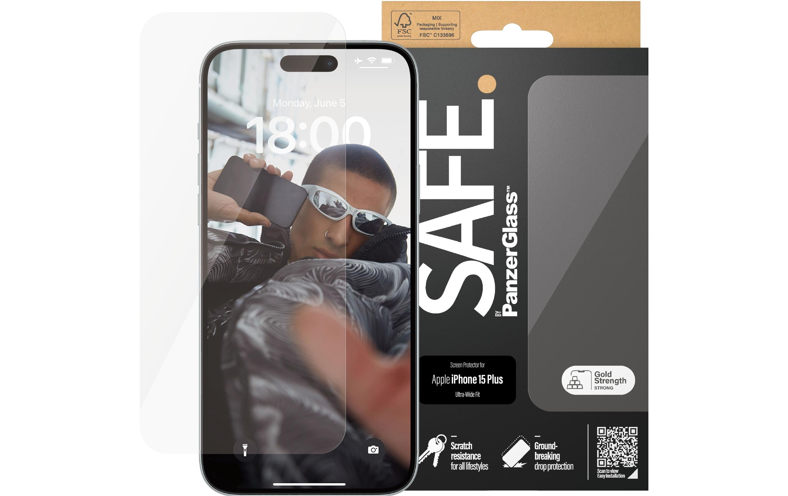 SAFE. Displayschutz Ultra Wide Fit