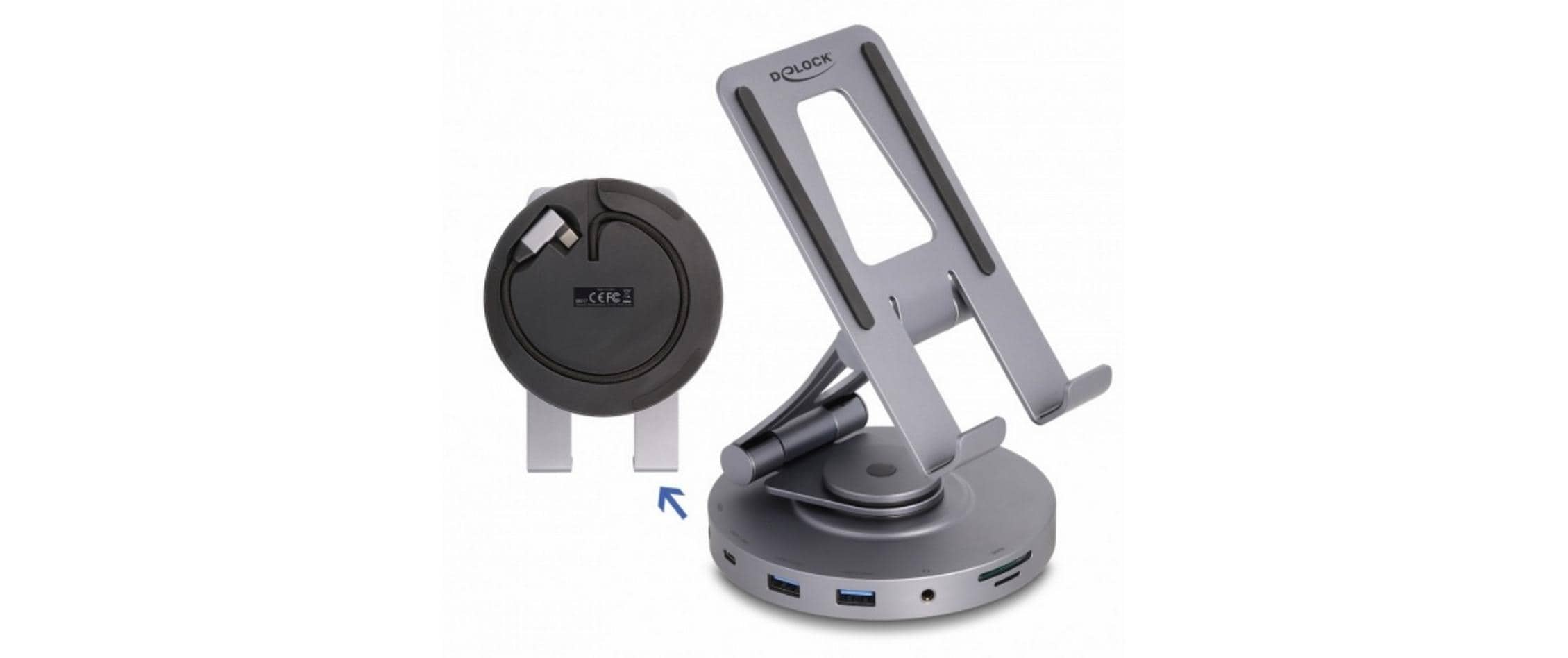 Delock 88017 Dockingstation USB-C, SD, PD 3