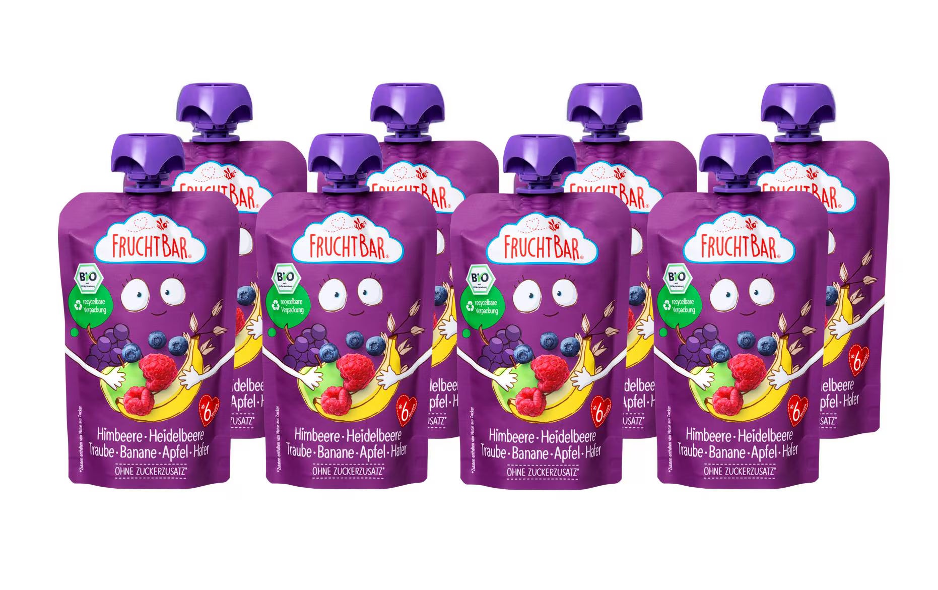 Fruchtbar Quetschbeutel 800g