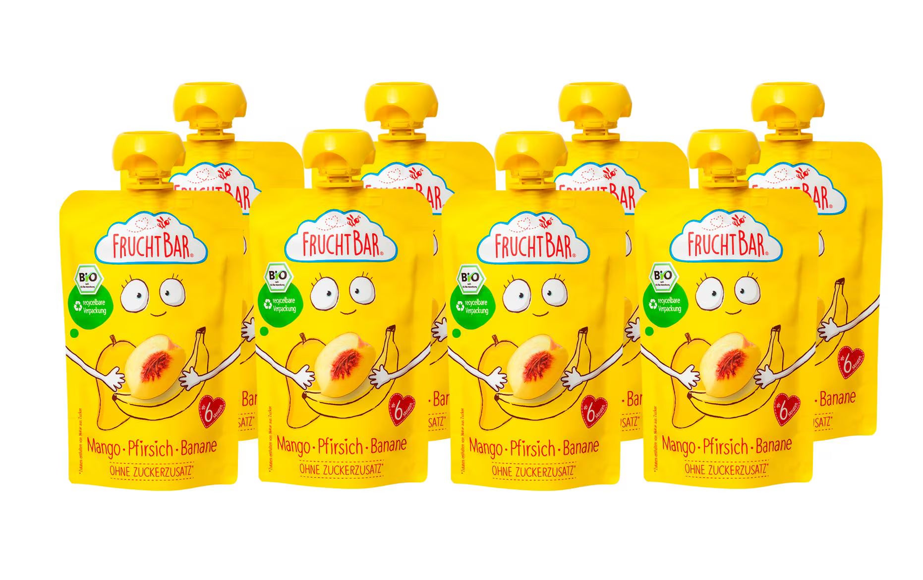 Fruchtbar Quetschbeutel 800g