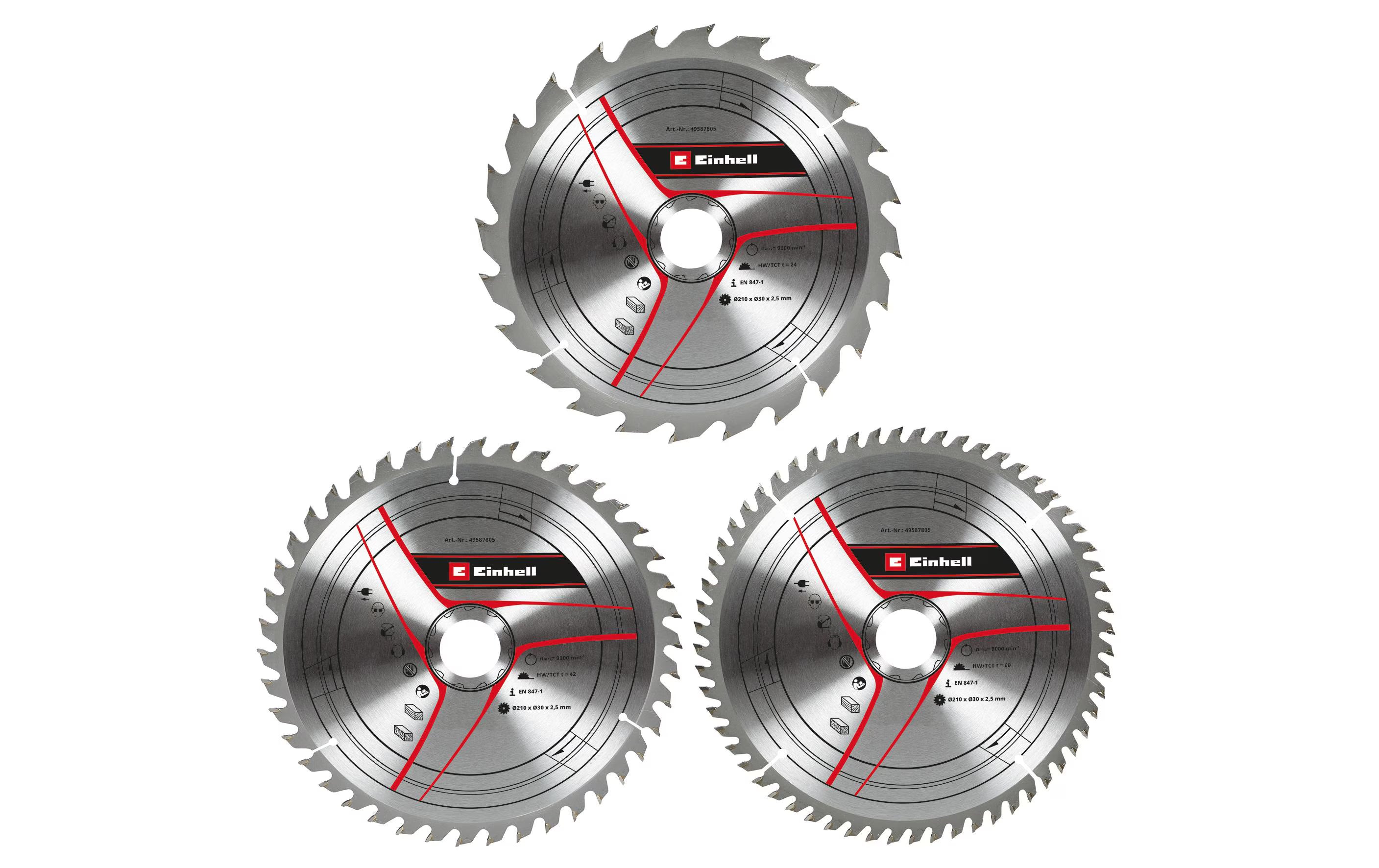 Einhell Sägeblattset 3-tlg.