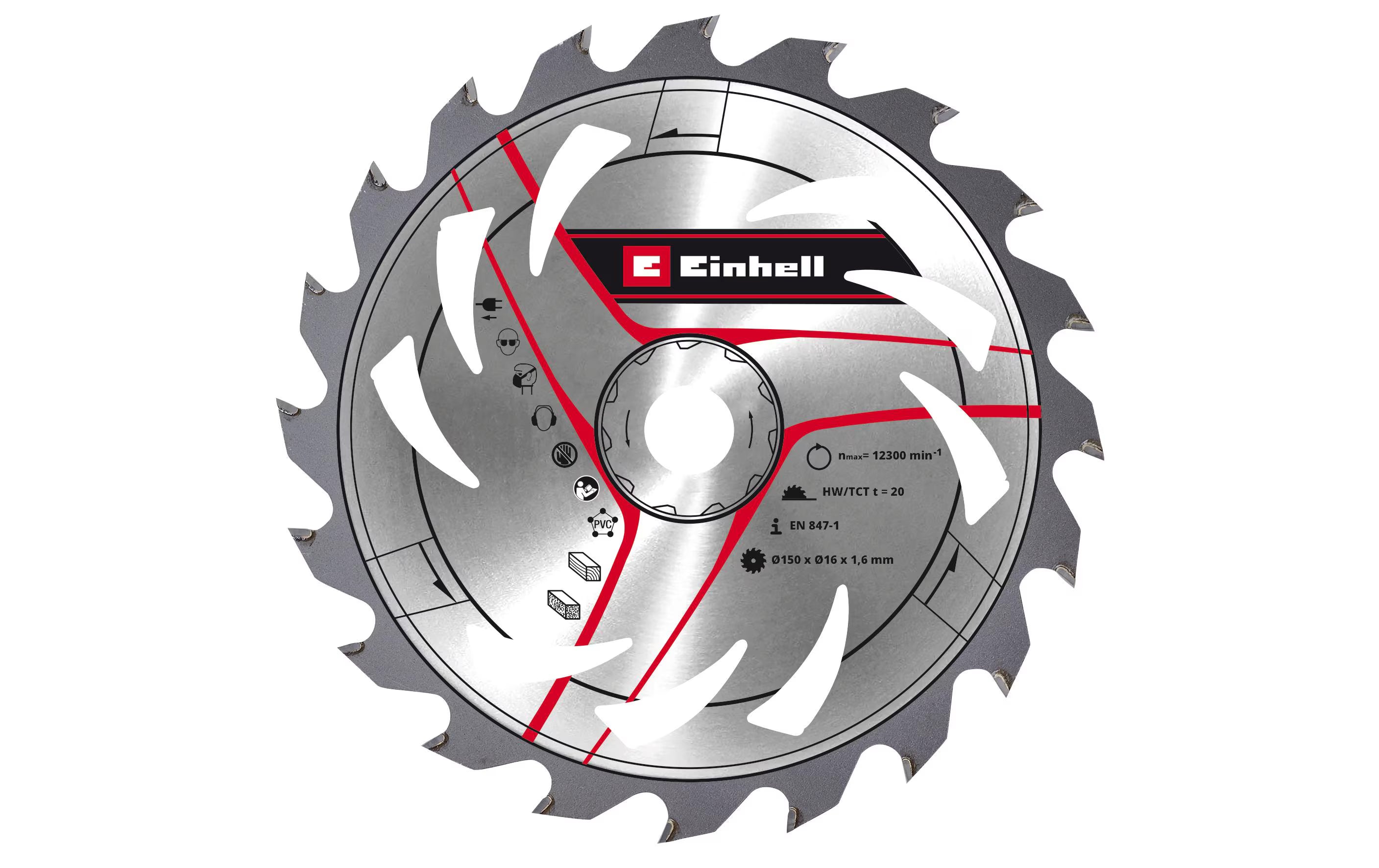 kwb Hartmetall-Sägeblatt 150x16