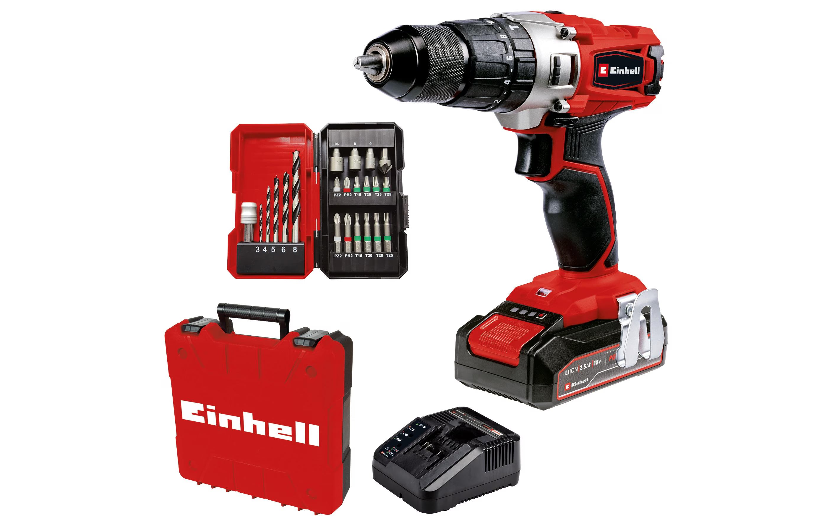 Einhell Schl.bohrschr. TE-CD 18/2 Li-i +22