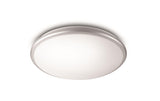 LED-Deckenleuchte Twirly 1-flg. grau 1x12W