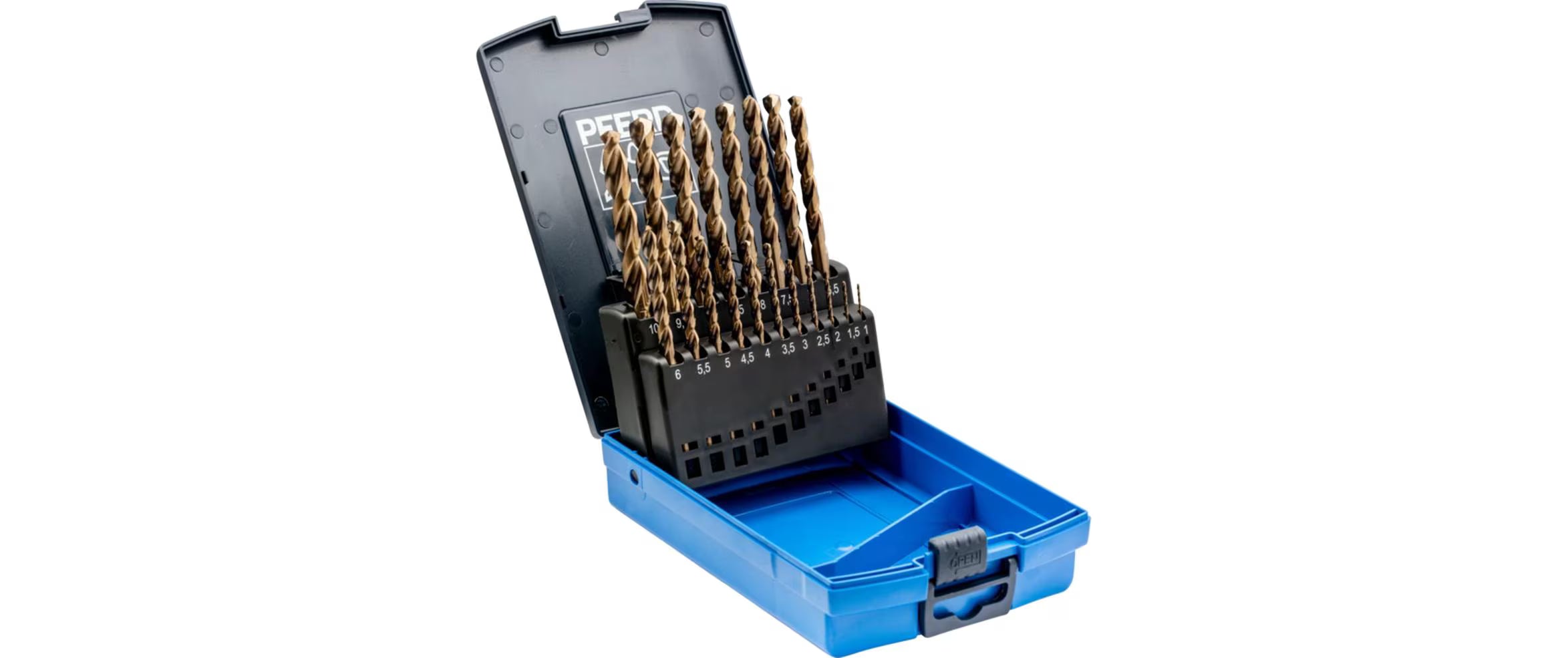 PFERD Spiralbohrer-Set 19-tlg. Inox HSSE
