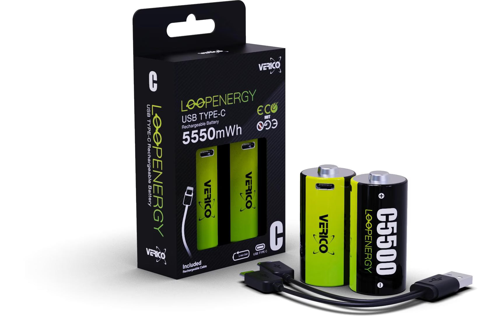 Verico LoopEnergy Baby C, USB-C, 5550mWh