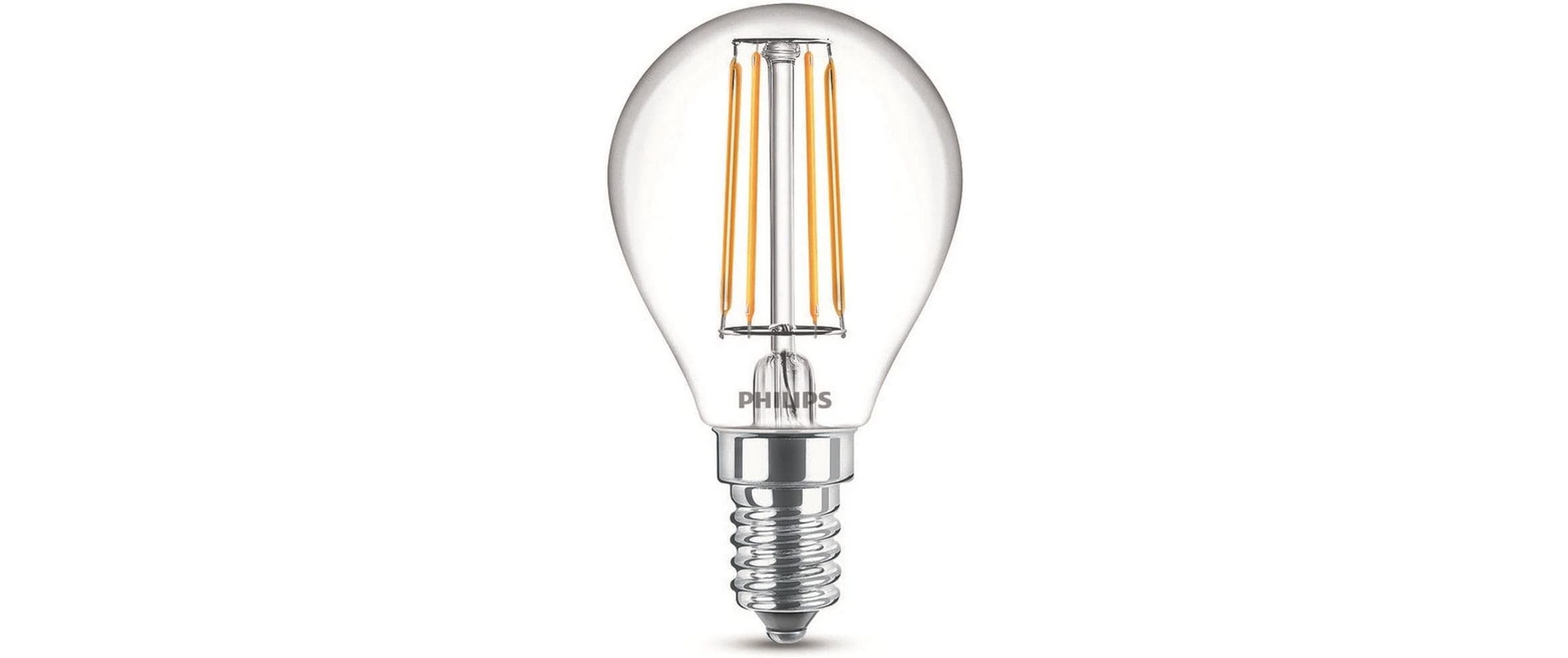 Philips Lampe LEDcla 40W E14 P45 WW CL ND