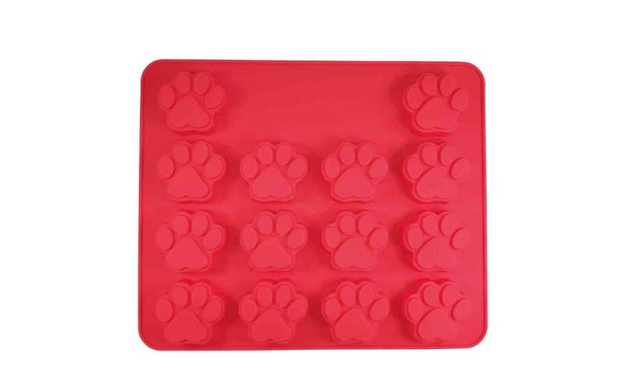Nobby Backmatte mit Pfoten, Silikon,