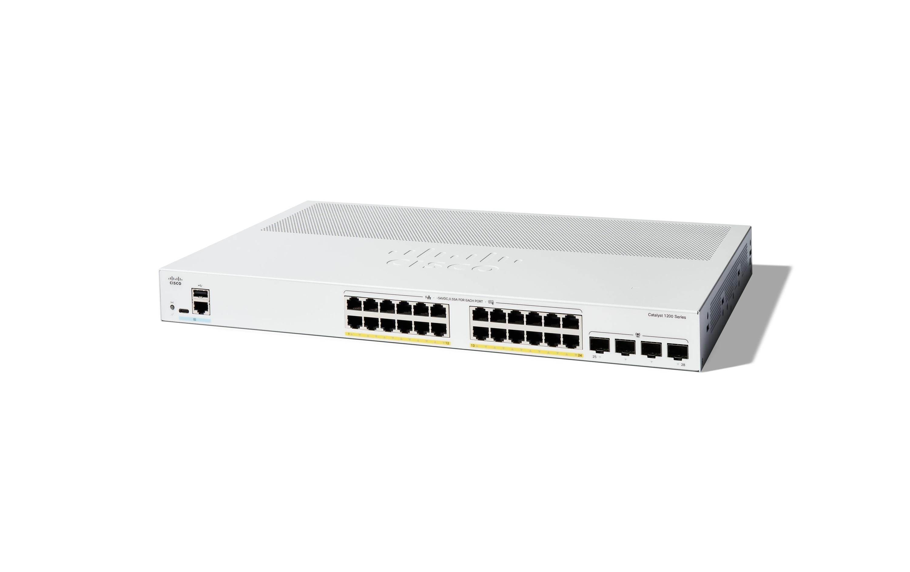 Cisco C1200-24T-4G: 24 Port Smart Switch