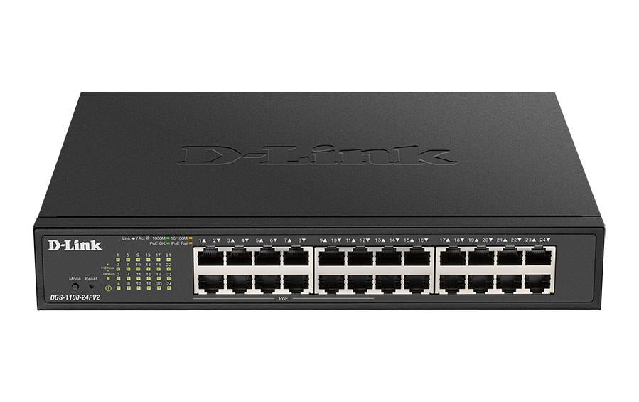 D-Link DGS-1100-24PV2/E:24Port SmartSwitch