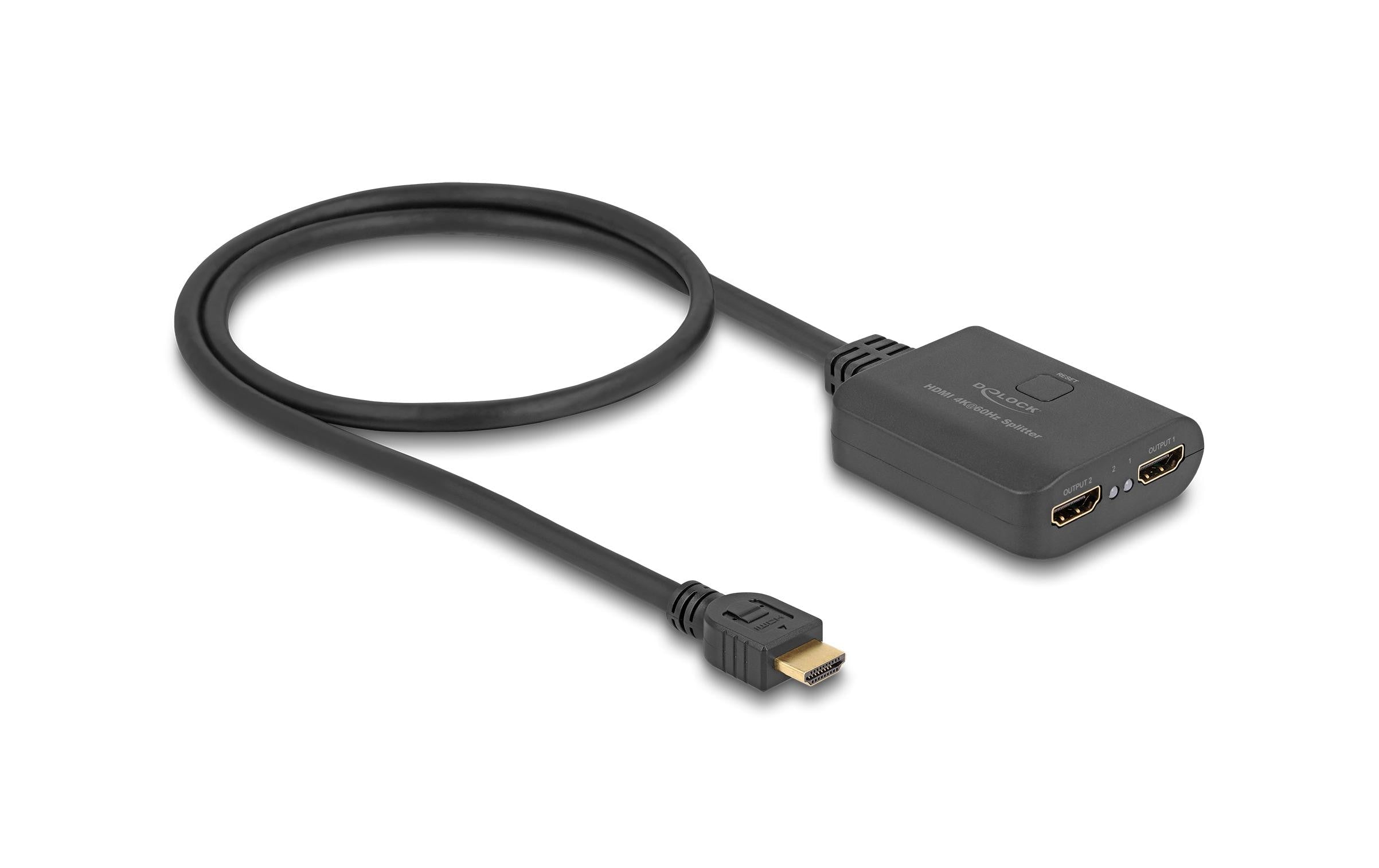 Delock HDMI Splitter 1xHDMI in/2xHDMI out