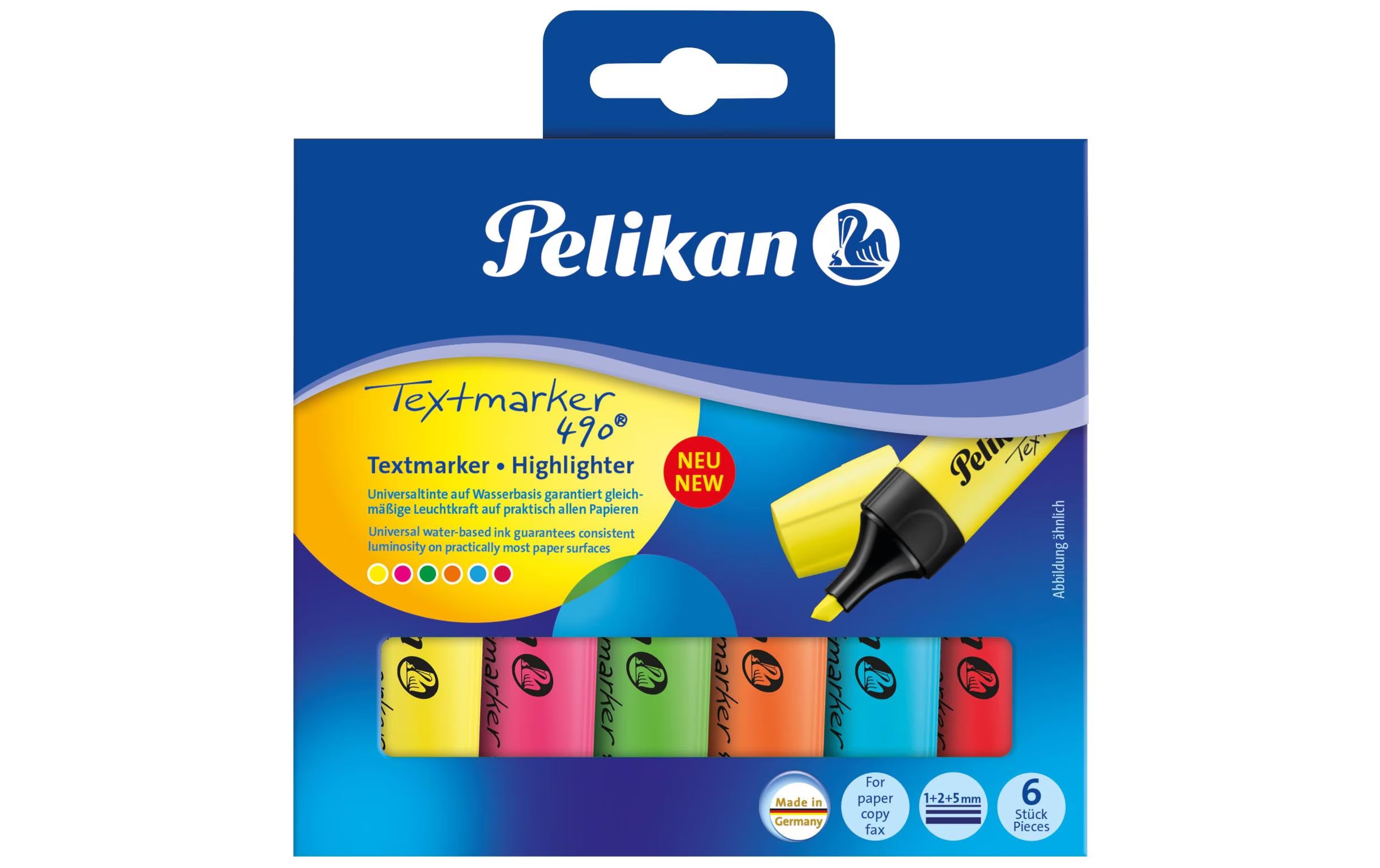 Pelikan Textmarker 490 6er Set