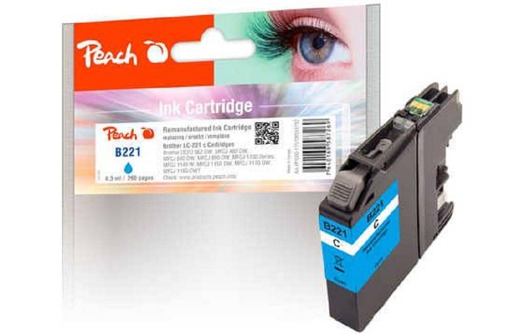 Peach Tinte Brother LC-221C