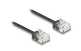 Delock, Patchkabel Cat 6, UTP, 0.3 m, Schwa