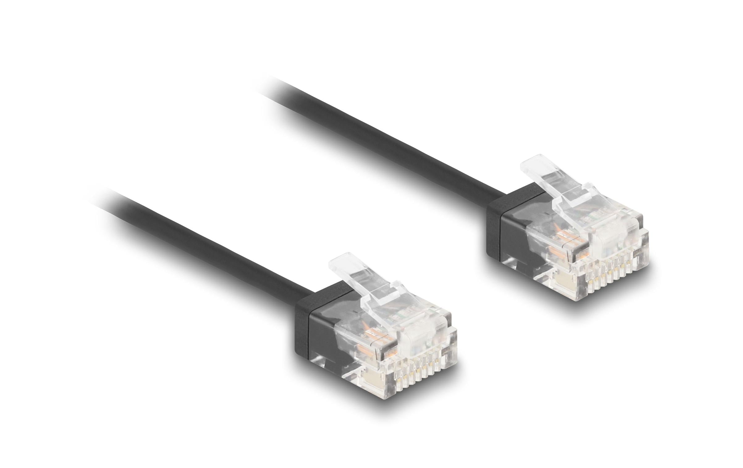 Delock, Patchkabel Cat 6, UTP, 3 m, Schwarz