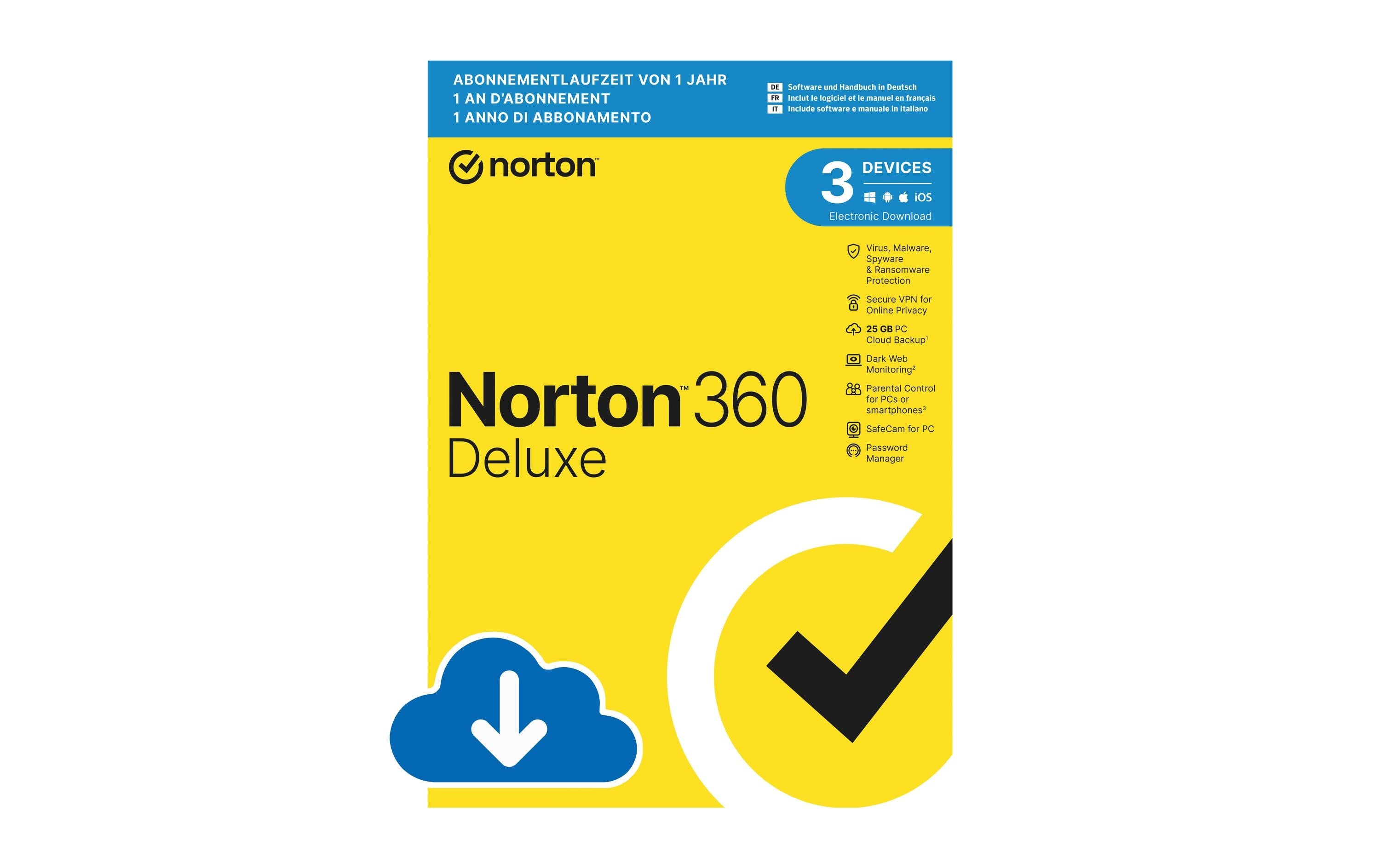 Norton 360 Deluxe Non-Subscription