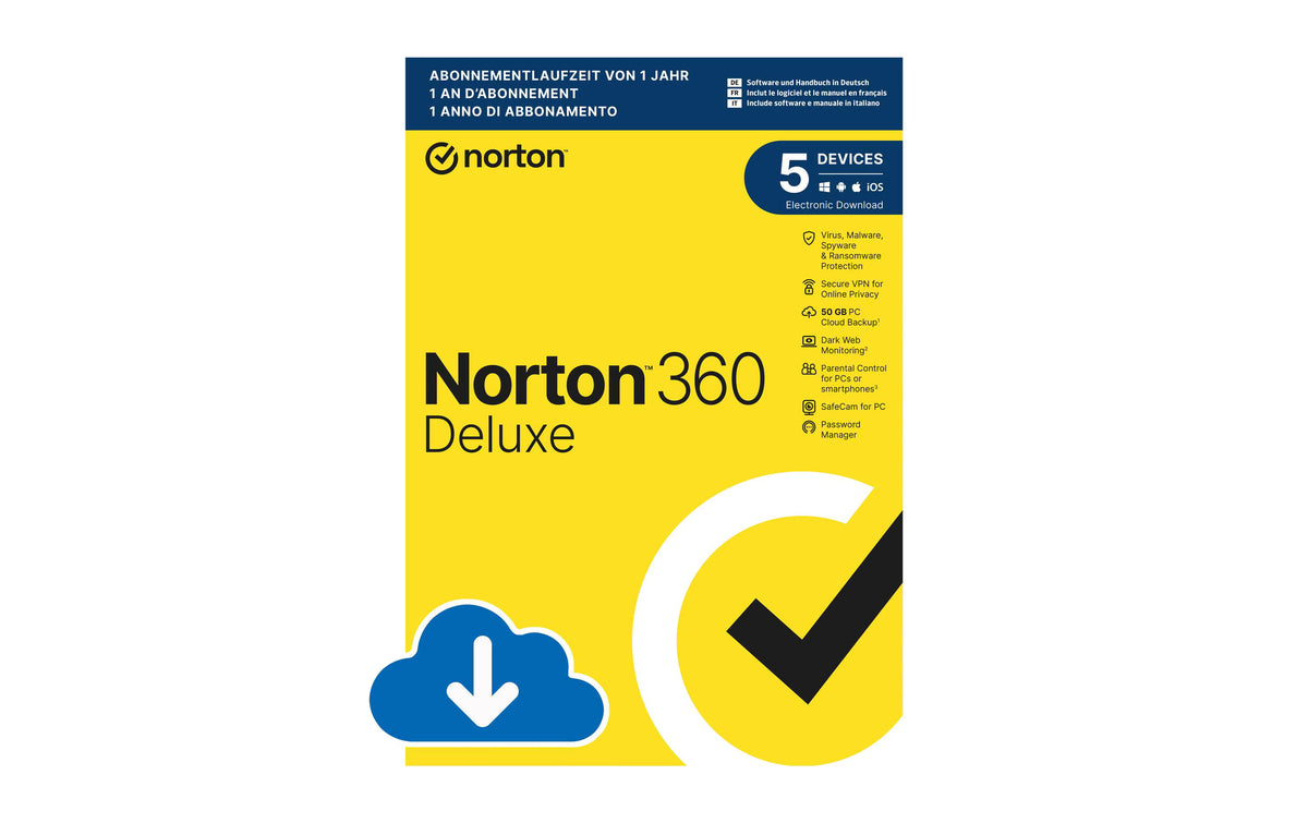 Norton 360 Deluxe Non-Subscription