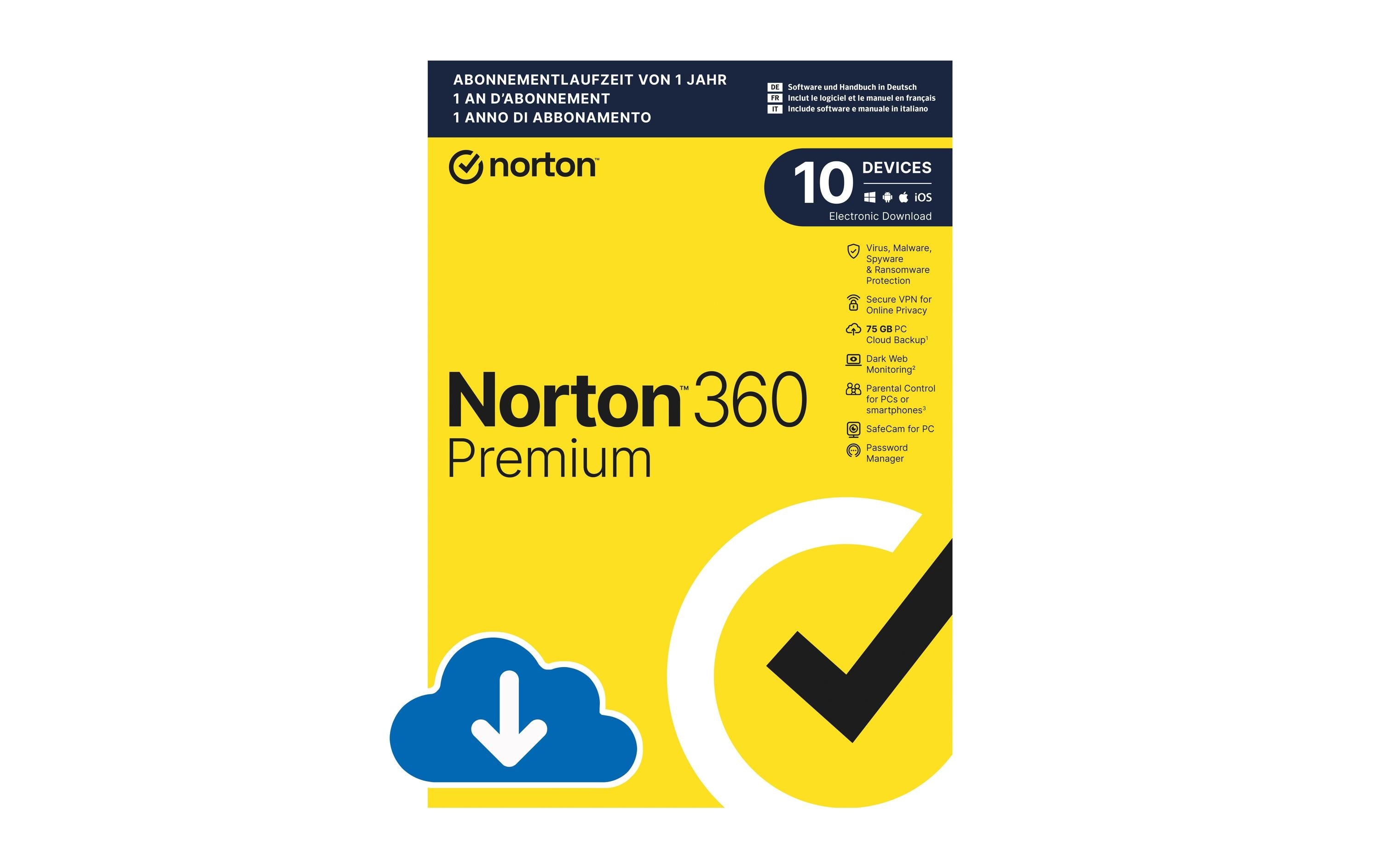 Norton 360 Premium Non-Subscription