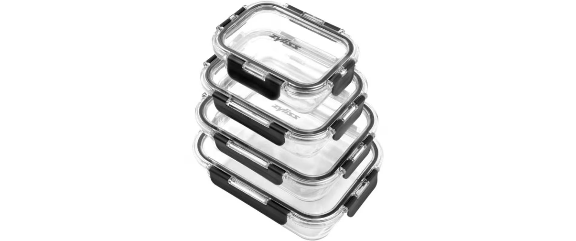 Zyliss Vorratsbehälter aus Glas 4er Set