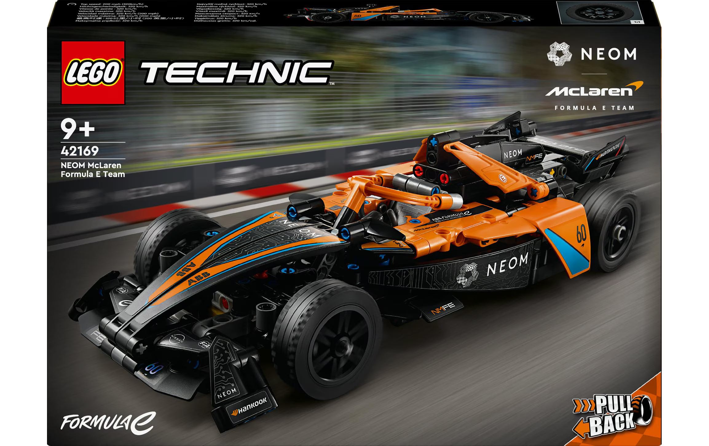 LEGO NEOM McLaren Formula E Race Car