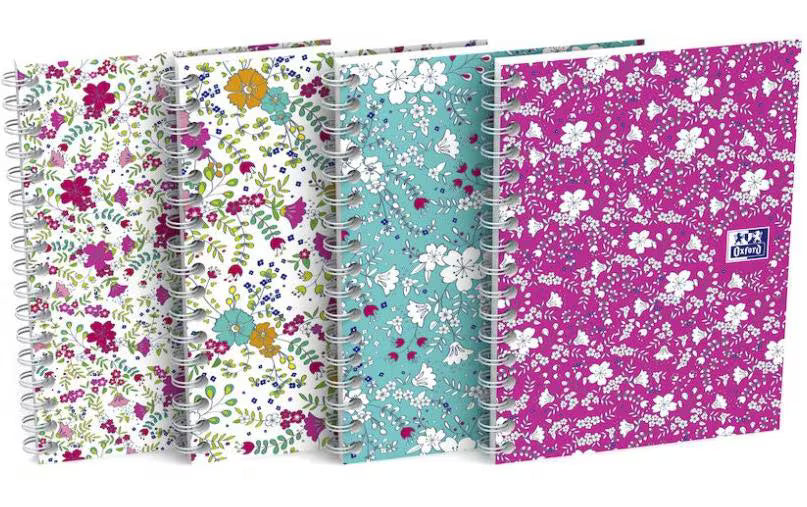 Oxford GO Floral Notizblock A6
