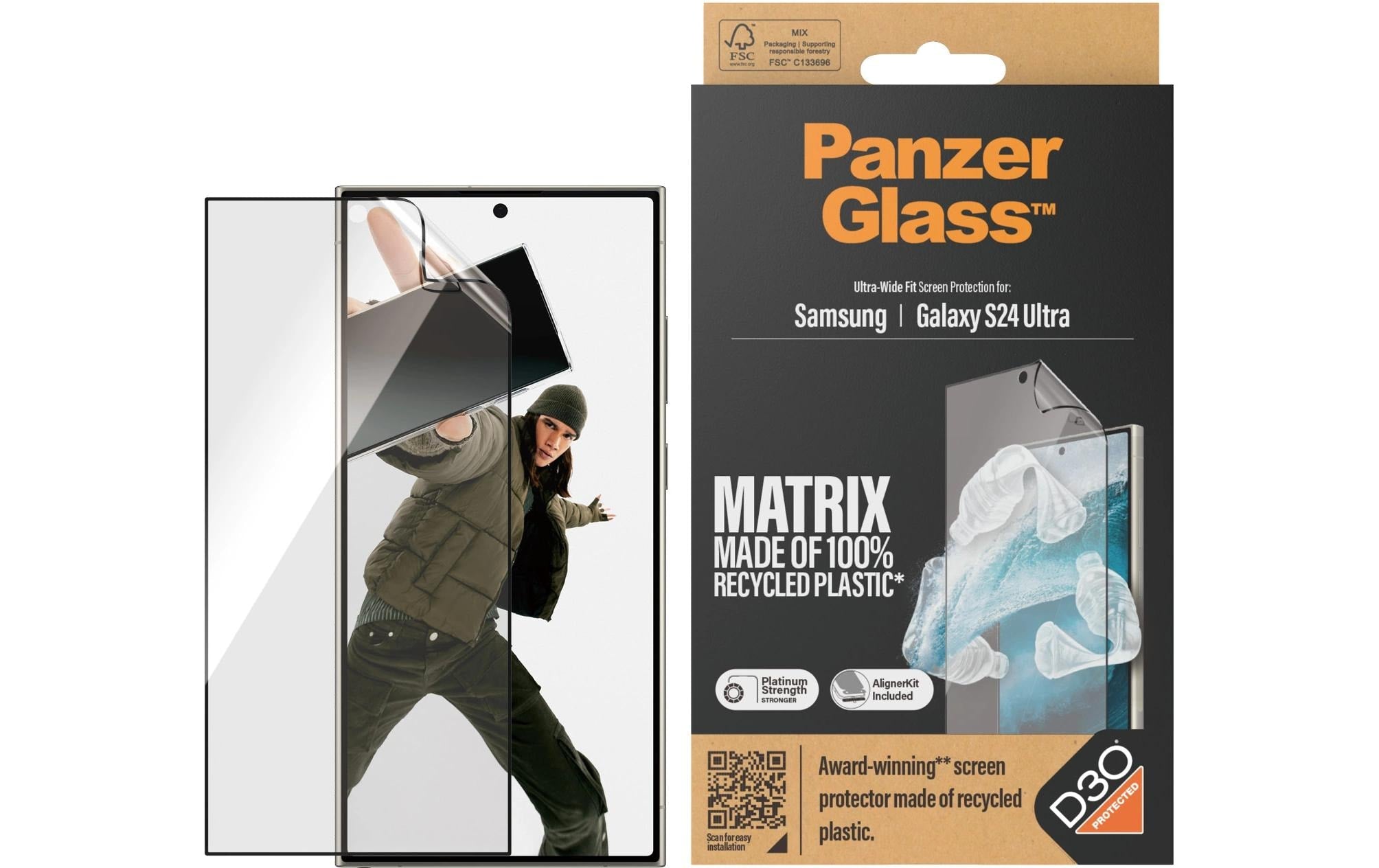 PANZERGLASS Eco Matrix Glass, D3O, UWF, AK