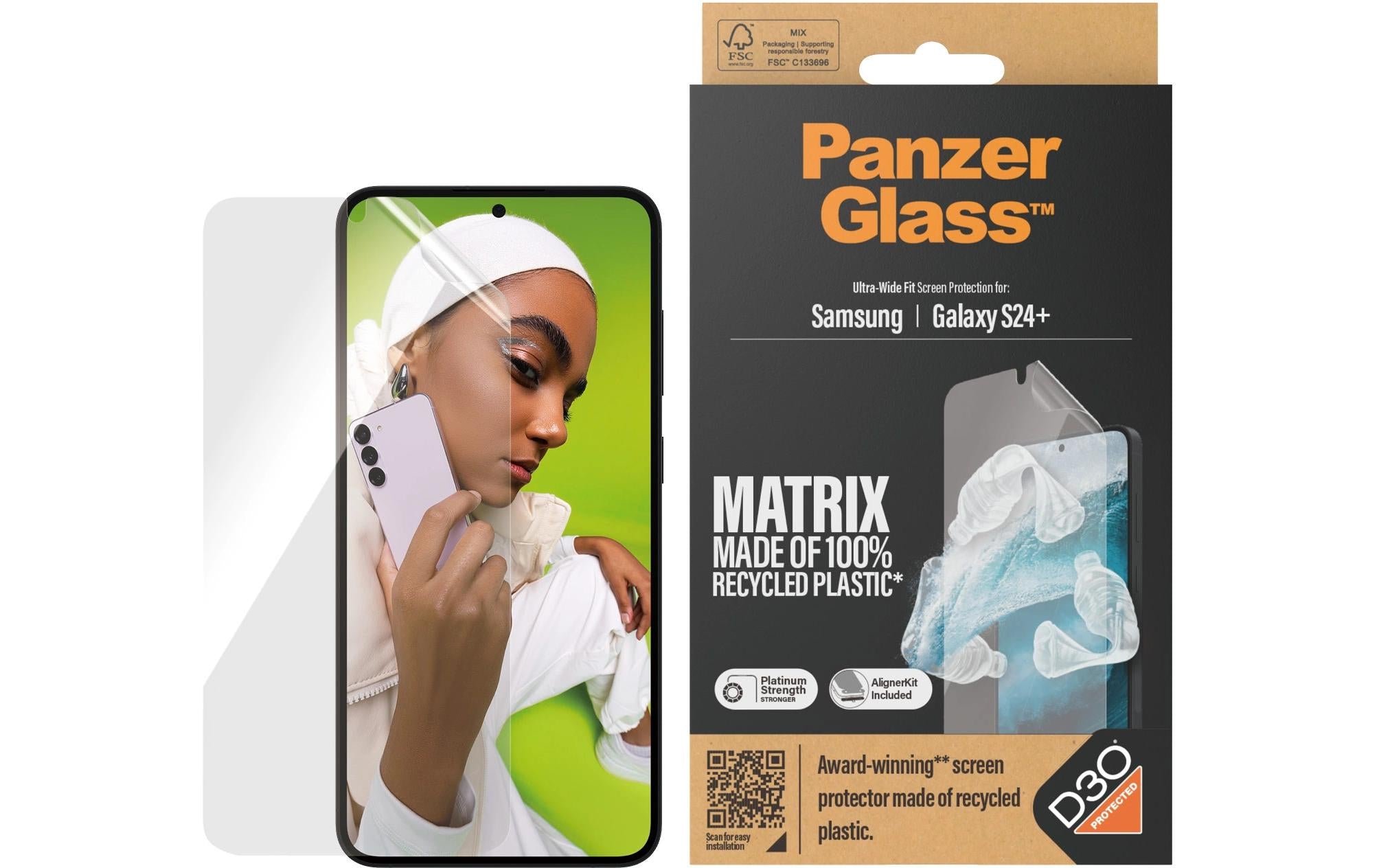 PANZERGLASS Eco Matrix Glass, D3O, UWF, AK