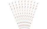 Partydeco Strohhalm Herzen