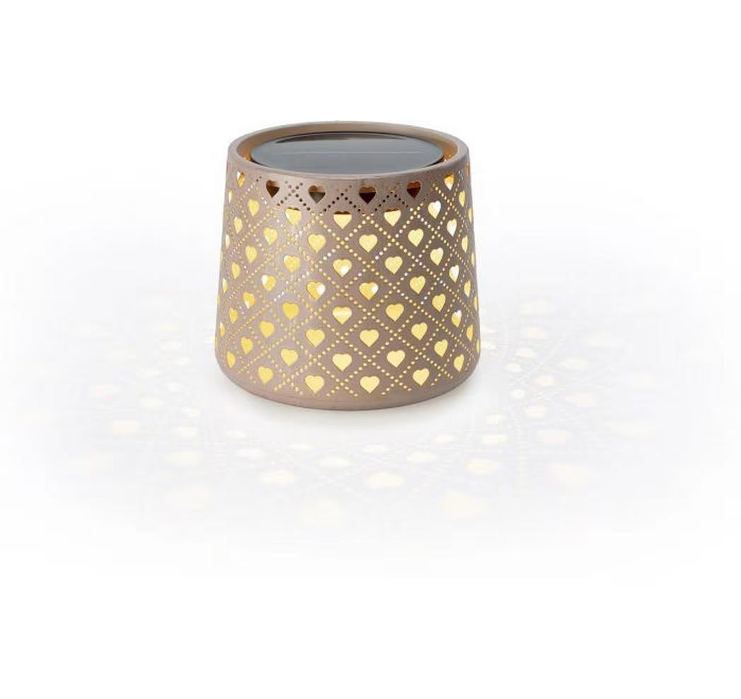 STT Windlicht Solar Antic Mini S Heart