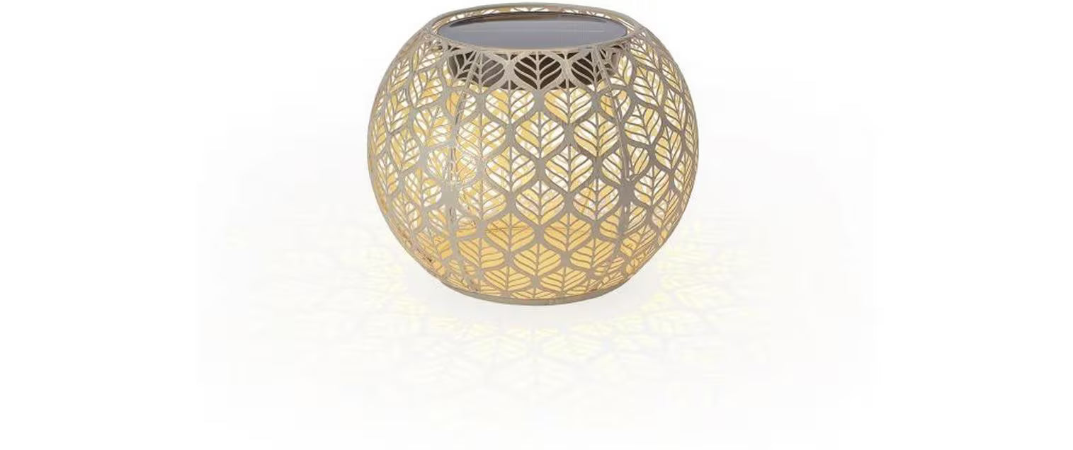 STT Windlicht Solar Antic Globe Grafic Ø 22