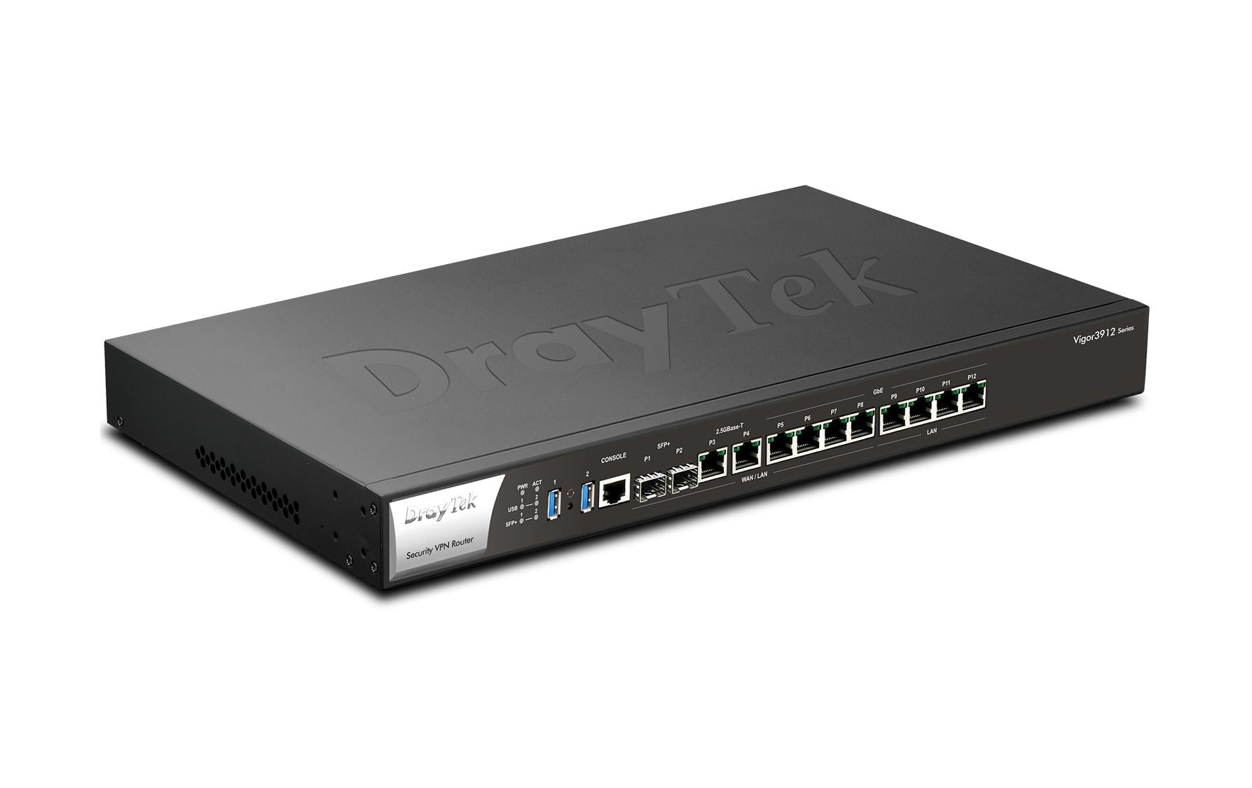DrayTek Vigor3912s:MultiWAN Router, 500xVPN