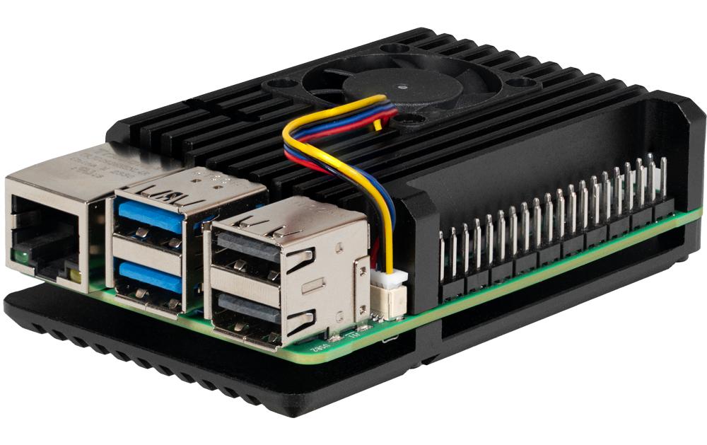 jOY-it Aluminiumgehäuse für Raspberry Pi 5