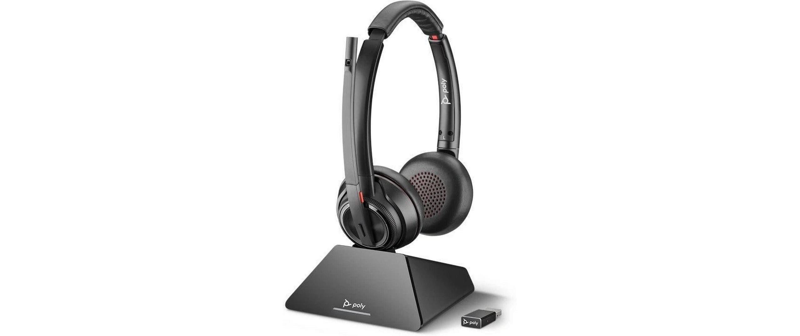 Poly Savi 8220 DECT Duo,UC,D400 USB-A/C,Ba