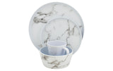 Marble Melamine Geschirrset