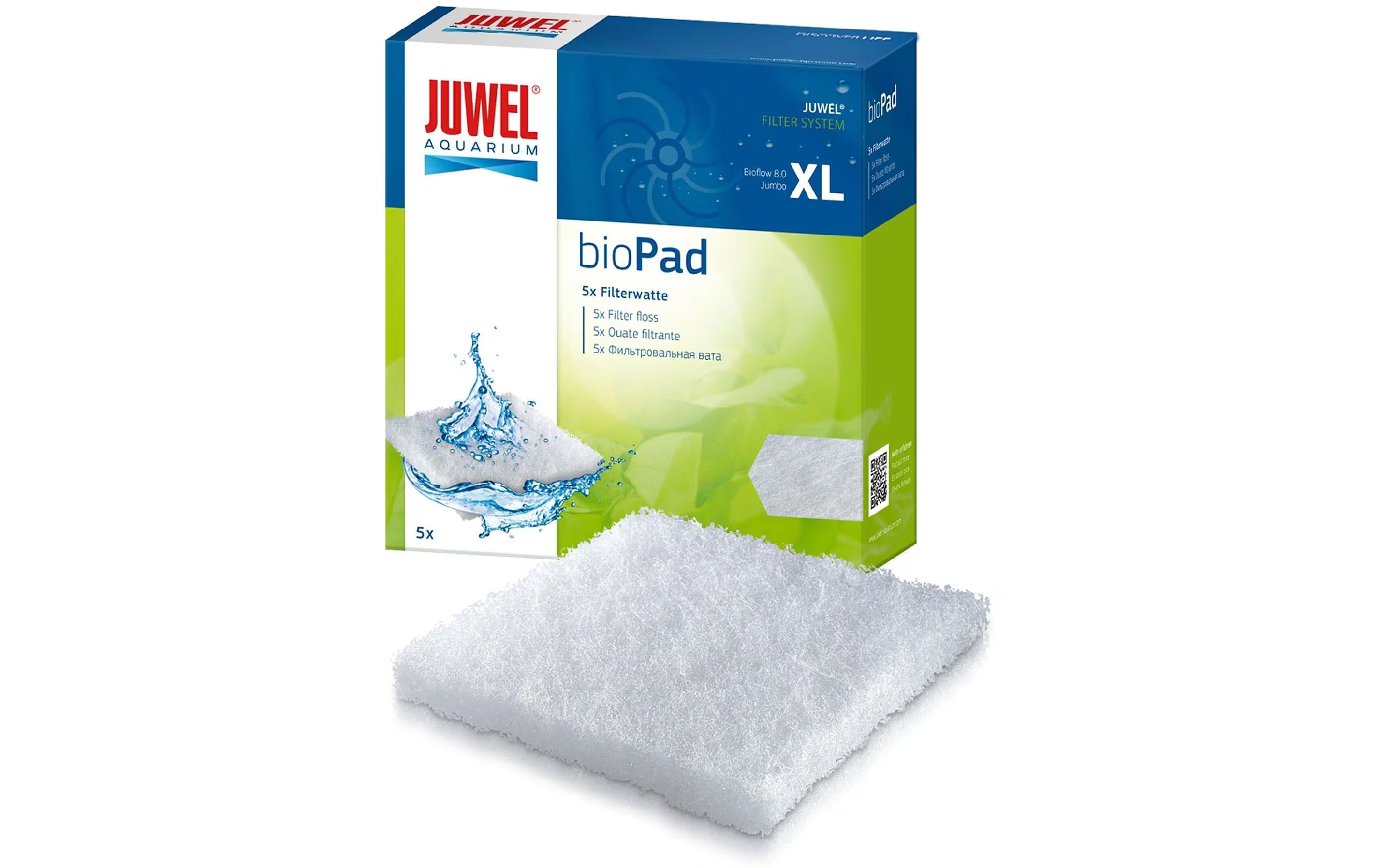 Juwel, Filterwatte bioPad XL 5 Stück