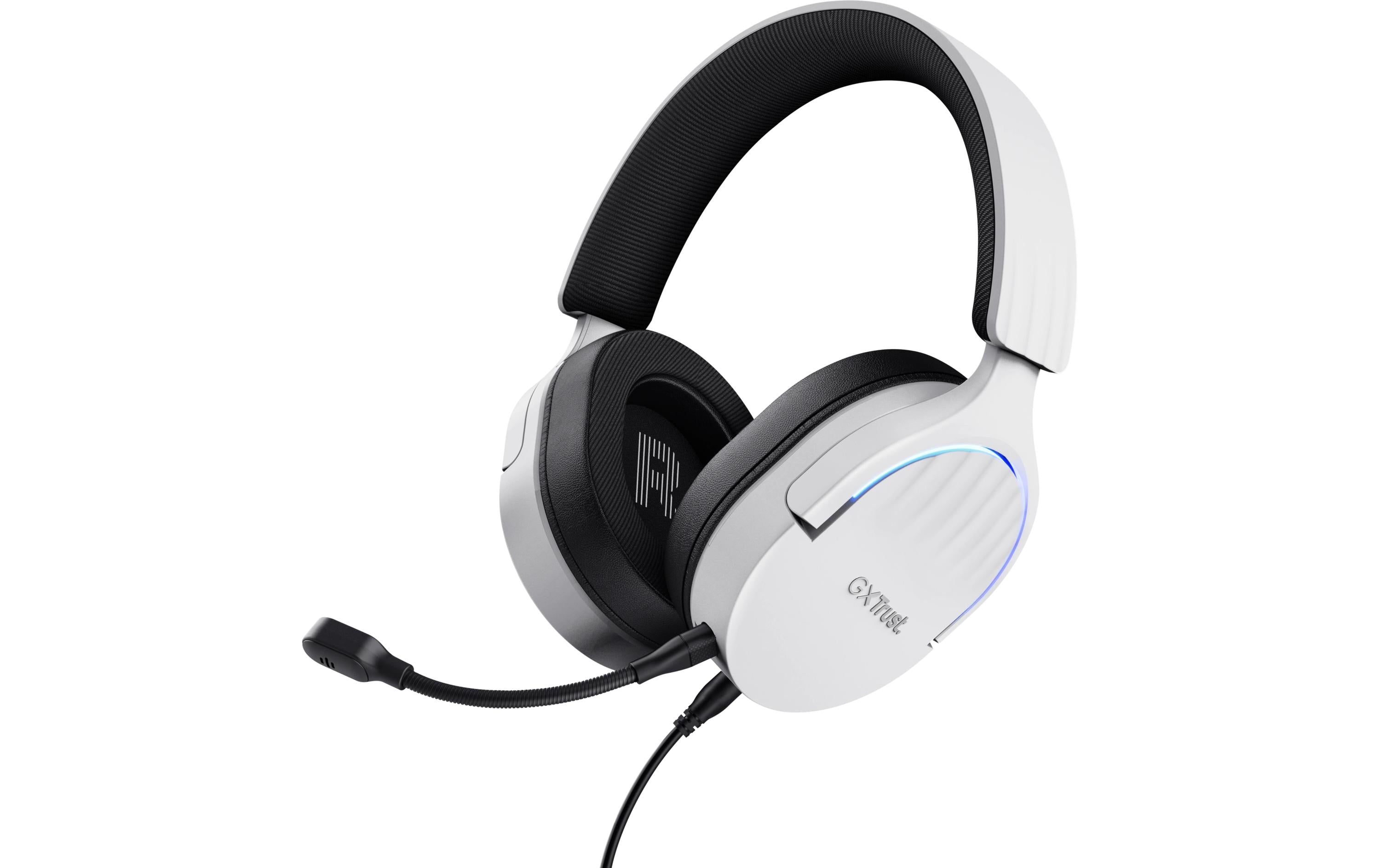 Trust GXT490 FAYZO Gaming Headset weiss