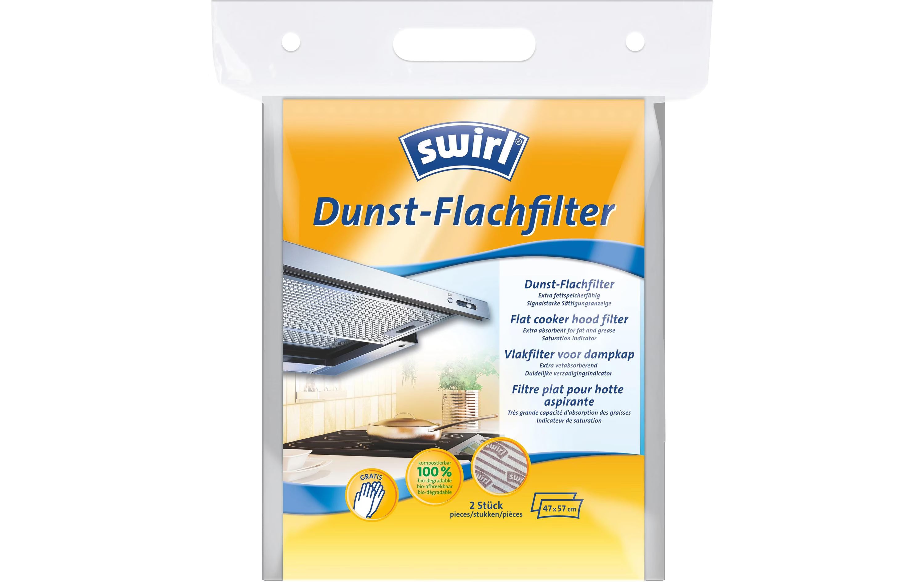 Swirl Dunst Flachfilter 221974