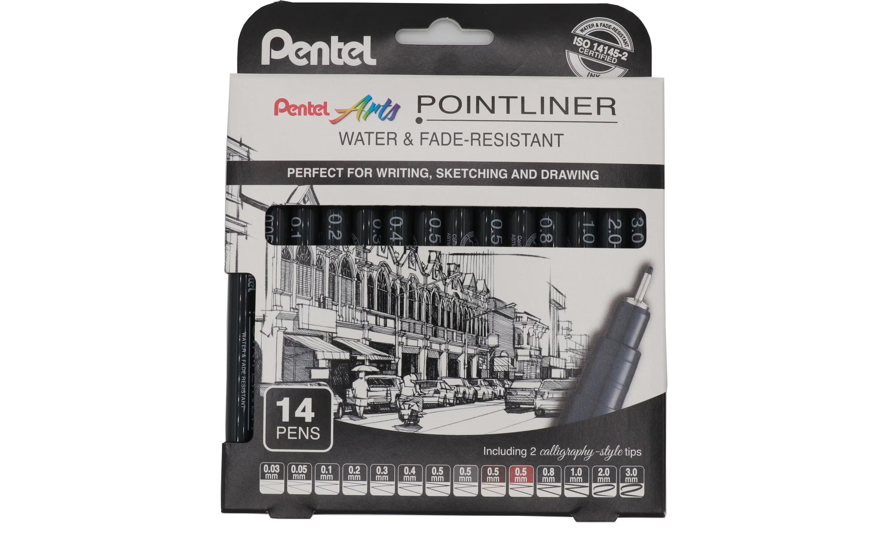 Pentel Fineliner Pigment Pointliner