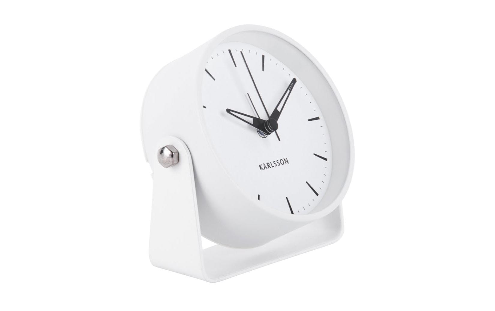 KARLSSON, Klassischer Wecker Calm Weiss