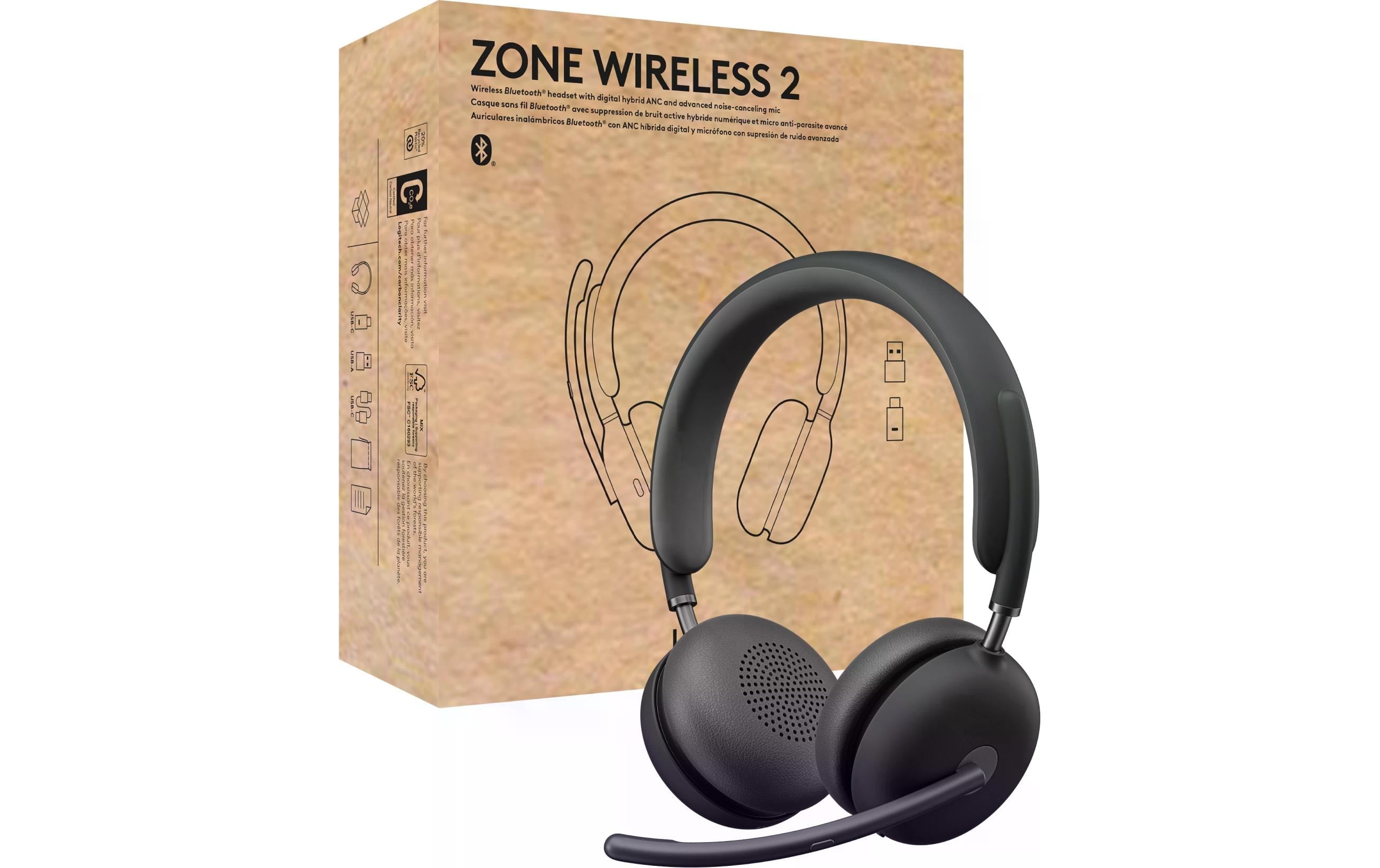 Logitech Zone Wireless 2 UC