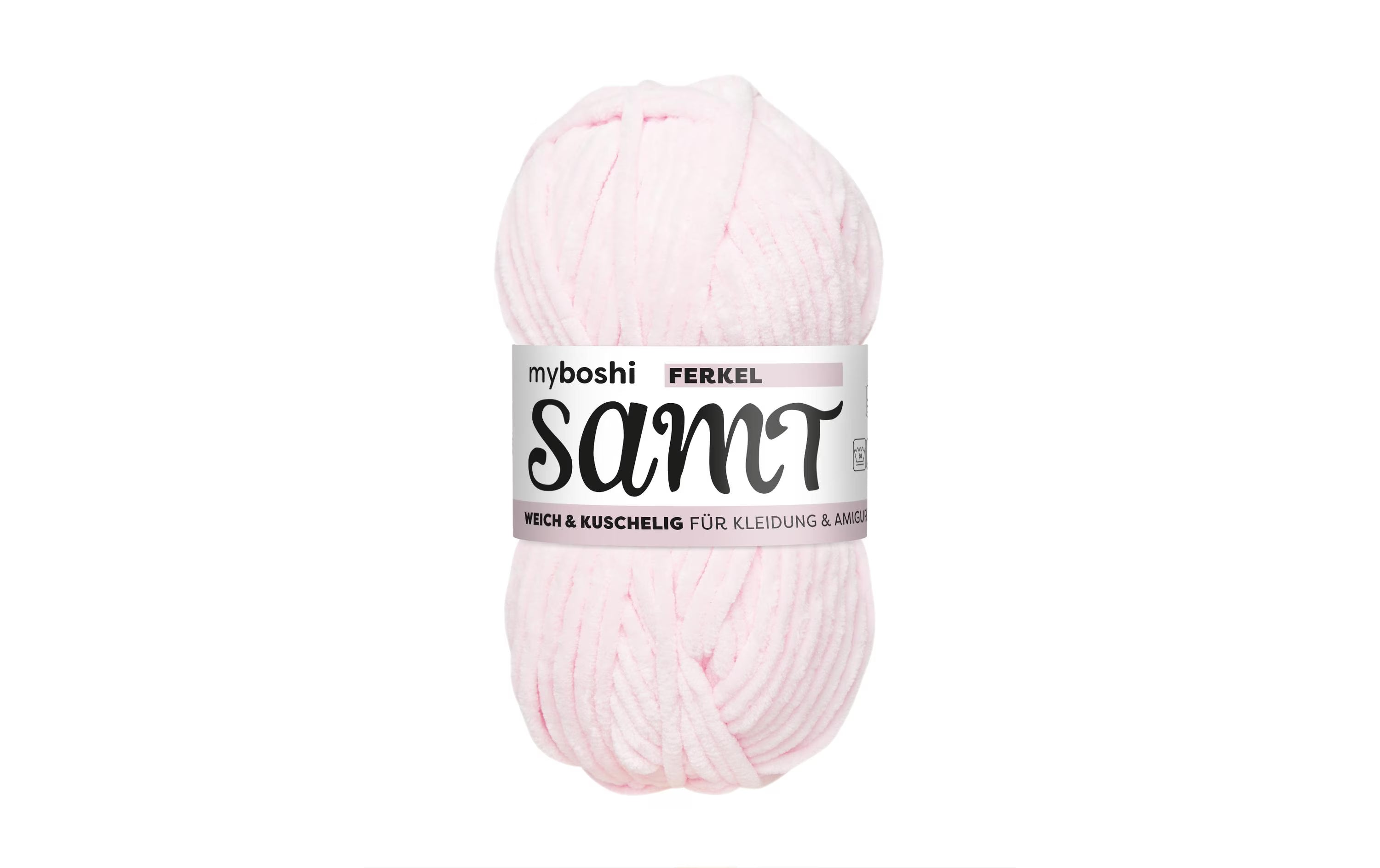 myBoshi Wolle Chenille Samt Ferkel