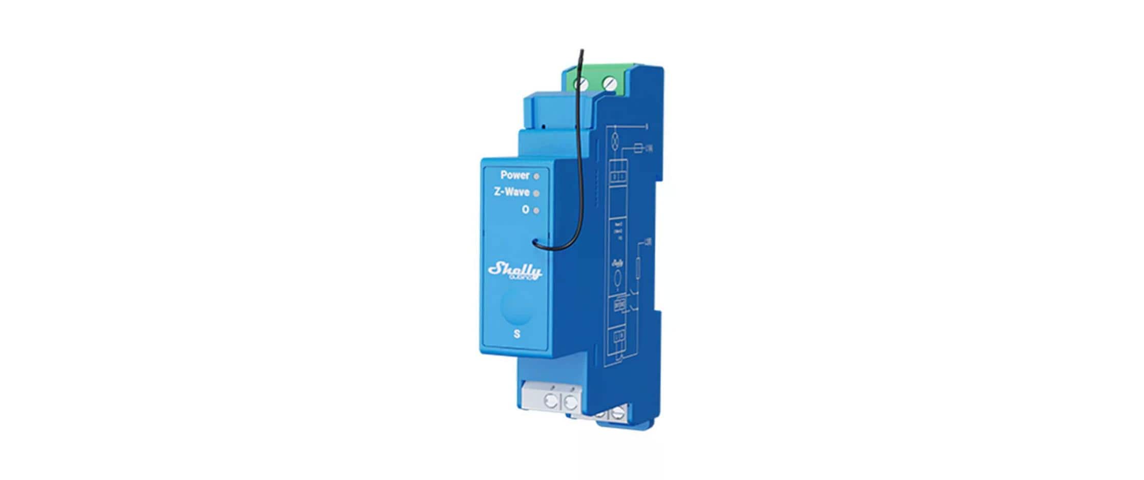 Shelly Qubino Wave PRO 1, Z-Wave