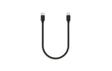 OXON USB-Gooseneck-Kabel schwarz 0.3m