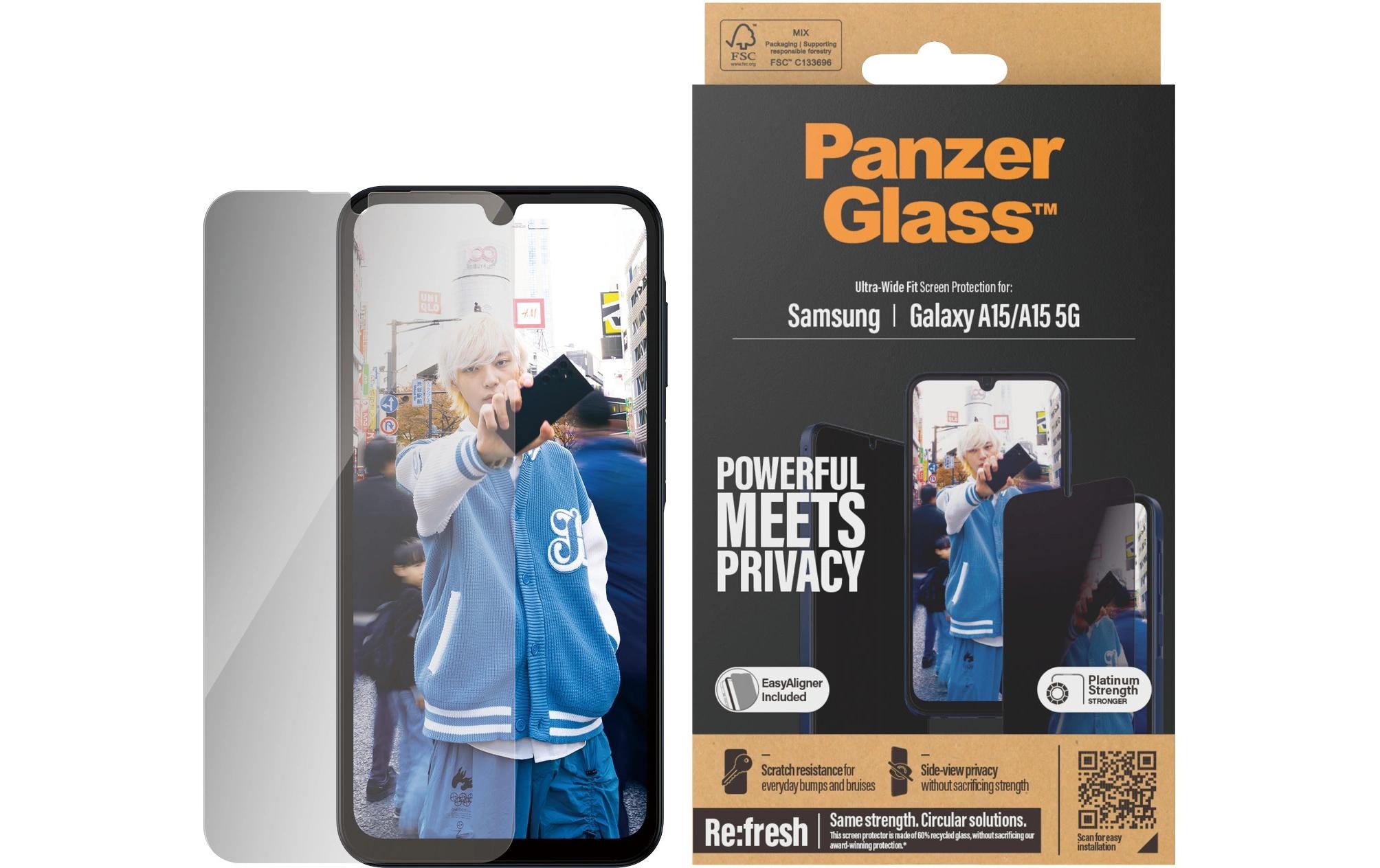 PANZERGLASS Privacy Glass, UWF