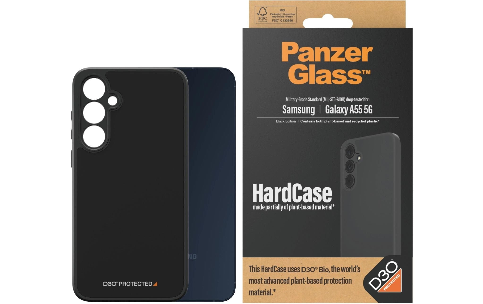 PANZERGLASS Hardcase with D30 Black
