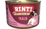 Rinti Nassfutter Dose Gold mit Kalb,